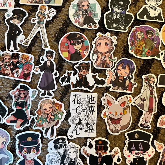 Toilet - Bound Hanako Jun 50 pcs Sticker Set New!! - Picture 5 of 5